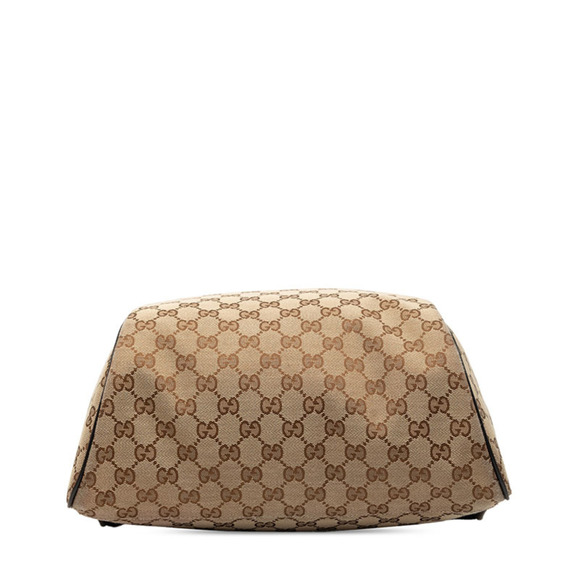 GUCCI Authentic Brown Leather Backpack